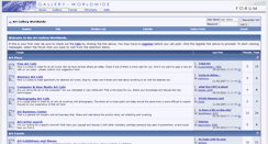 Desktop Screenshot of forum.gallery-worldwide.net